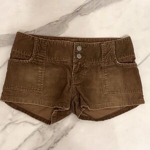Abercrombie & Fitch Corduroy Shorts (00)